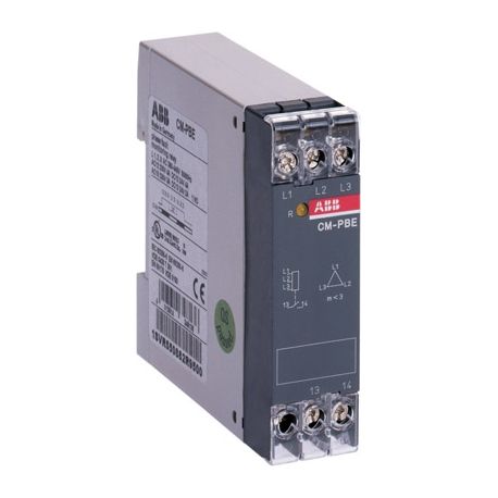 Реле контроля чередования фаз ABB CM-PFE (напряжение питания/контроля 3x208-440В) 1ПК /1SVR550824R9100/