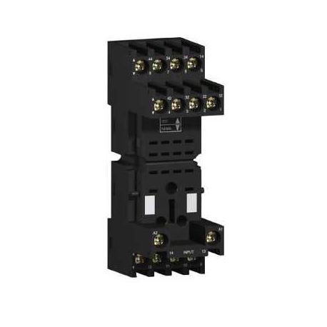 Колодка Schneider Electric TE-LEC RXZE2M114M с комб.конт. 4СО 27мм