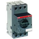 Автоматический выключатель с регулируемой тепловой защитой ABB MS116-6.3 50кА /1SAM250000R1009