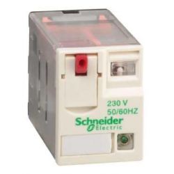 Реле Schneider Electric TE-LEC RXM4AB2P7 4 СО светодиод 230B переменного тока