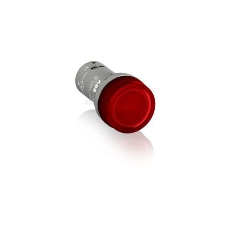Лампа ABB CL2-502R красная со встроенным светодиодом 24В AC/DC /1SFA619403R5021/