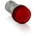 Лампа ABB CL2-502R красная со встроенным светодиодом 24В AC/DC /1SFA619403R5021/