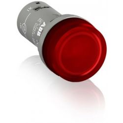 Лампа ABB CL2-523R красная со встроенным светодиодом 230В AC /1SFA619403R5231/