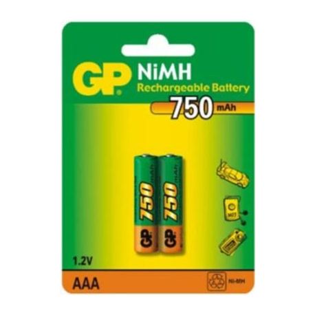 Аккумулятор GP R03 /75AAAHC NiMH 750 mAh BP-2