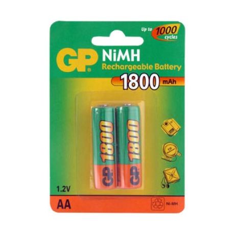 Аккумулятор GP R6 /180AAHC NiMH 1800 mAh BP-2