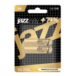 Элемент питания JAZZway PREMIUM Alkaline LR 6 BL-2