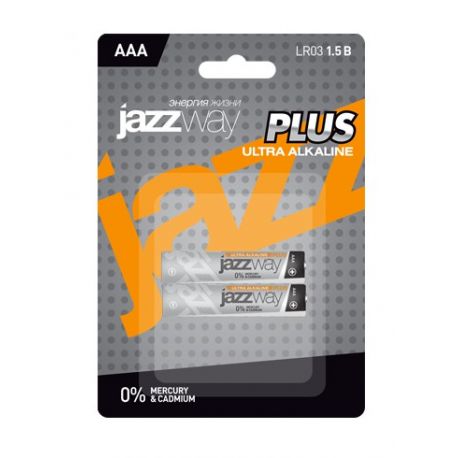 Элемент питания JAZZway Ultra PLUS LR 6 BL-2