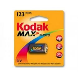 Элемент питания Kodak MAX K123LA CR 123A