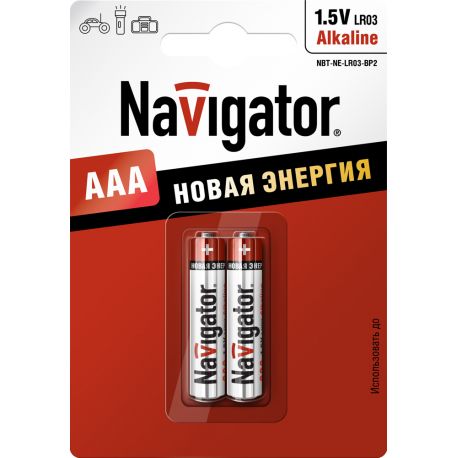 Элемент питания Navigator NBT-NE-LR03-BP2 94 750