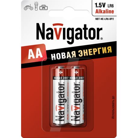 Элемент питания Navigator NBT-NE-LR06-BP2 94 752