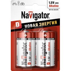 Элемент питания Navigator NBT-NE-LR20-BP2 94 755