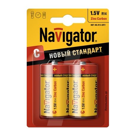 Элемент питания Navigator NBT-NS-R14-BP2 94 768