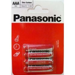 Элемент питания Panasonic R03 Zinc Carbon BP4