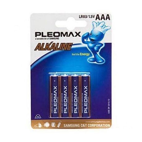 Элемент питания Pleomax LR03 ВР4