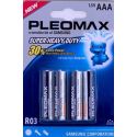 Элемент питания Pleomax R03 BP4