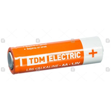 Элемент питания TDM LR6 AA Alkaline 1,5V BP-4