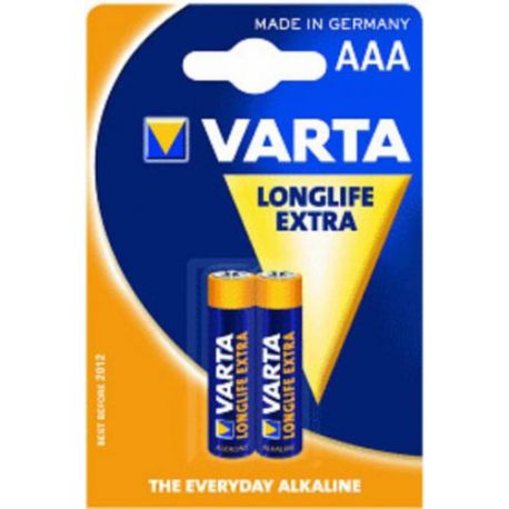 Элемент питания VARTA 4103.113.412 (4103.101.412) "LONGLIFE " LR03 BP2