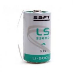 Элемент питания SAFT LS 33600 CNR D3,6V с выводами