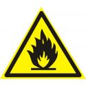 Знак TDM "Пожароопасно" 150х150мм " (лист - 2шт)