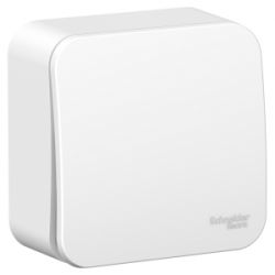 Выключатель Schneider Electric BLANCA О/У 1-клавишный  (cх.1), 10А, 250B, цвет белый BLNVA101001