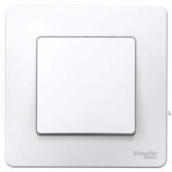 Выключатель Schneider Electric Blanca С/У 1-клавишный (cх.1) 10А, 250B, белый BLNVS010101