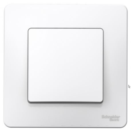 Выключатель Schneider Electric Blanca С/У 1-клавишный (cх.1) 10А, 250B, белый BLNVS010101