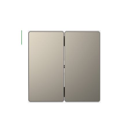 Клавиша D-Life  2-ная, SD Schneider Electric  цвет никель MTN3400-6050