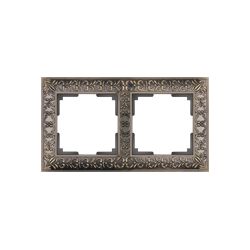 Рамка Werkel Antik 2-местная бронза WL07-Frame-02 a029839