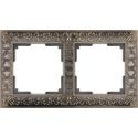 Рамка Werkel Antik 2-местная бронза WL07-Frame-02 a029839