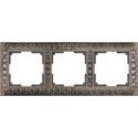 Рамка Werkel Antik 3-местная бронза WL07-Frame-03 a029840