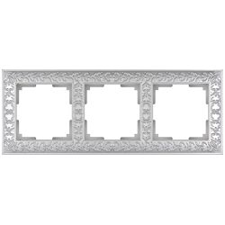 Рамка Werkel Antik 3-местная жемчужная WL07-Frame-03 a031784