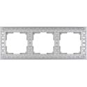 Рамка Werkel Antik 3-местная жемчужная WL07-Frame-03 a031784