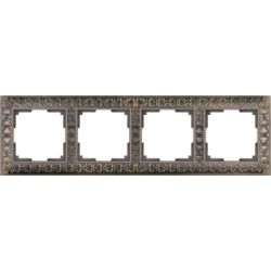 Рамка Werkel Antik 4-местная бронза WL07-Frame-04 a029841