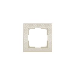 Рамка Werkel Flock 1-местная слоновая кость WL05-Frame-01-ivory a028982