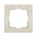 Рамка Werkel Flock 1-местная слоновая кость WL05-Frame-01-ivory a028982