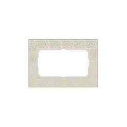 Рамка Werkel Flock для двойной розетки слоновая кость WL05-Frame-01-DBL-ivory a033484