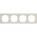 Рамка Werkel Stark 4-местная слоновая кость WL04-Frame-04-ivory a028944