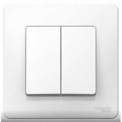 Выключатель Schneider Electric Blanca С/У 2-клавишный  (cх.5) 6А, 250В, белый BLNVS006501