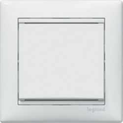 Кнопка механизм Legrand Valena 1-клавишная 10А 250В~белая 774411