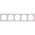 Рамка Werkel Stark 5-местная слоновая кость WL04-Frame-05-ivory a030810