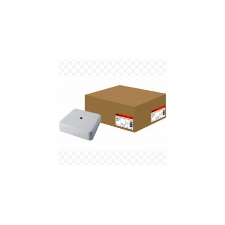 Коробка распаячная TDM КР 75х75х28 ОП белая IP40 с клеммной колодкой индивидуальный штрихкод SQ1401-0906 