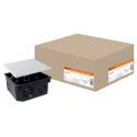 Распаячная коробка TDM СП 110х110х50мм, крышка, IP20, инд. штрихкод, SQ1402-0915