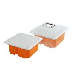 Распаячная коробка TDM СП 92х92х40мм, крышка, IP20, инд. штрихкод,  SQ1402-1001