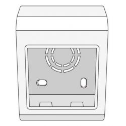 Коробка монтажная DKC 10033 под 2 модуля PDD "VIVA"