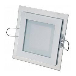 Светильник светодиодный Navigator NDL-SP3-7W-840-WH-LED(100*100) квадратный с декоративным стеклом 71 285
