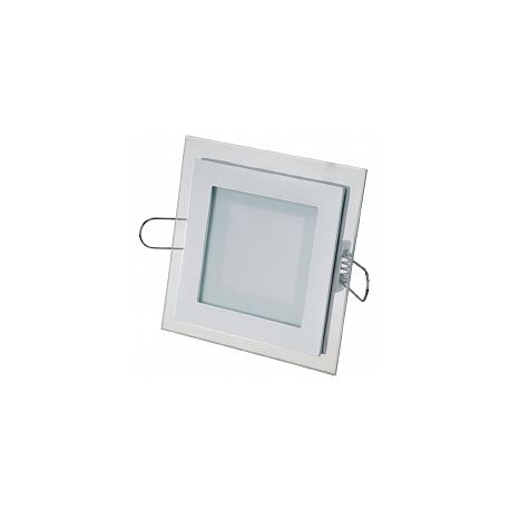 Светильник светодиодный Navigator NDL-SP3-7W-840-WH-LED(100*100) квадратный с декоративным стеклом 71 285