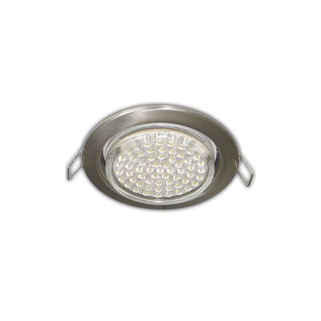 Светильник точечный Ecola GX53 H4 Downlight без отражателя, матовый хром  38х106   FS53H4ECB