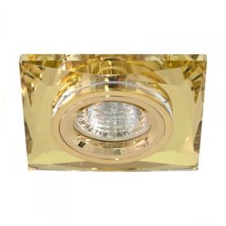 Светильник точечный Feron 8150-2 50W G5.3 MR16 , 7 желтый+золото