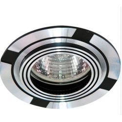 Светильник точечный Feron DL239 потолочный MR16 G5.3 черный-алюминий