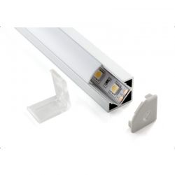 Профиль Elektrostandard угловой алюминиевый для LED ленты (18,5mm) LL-2-ALP004